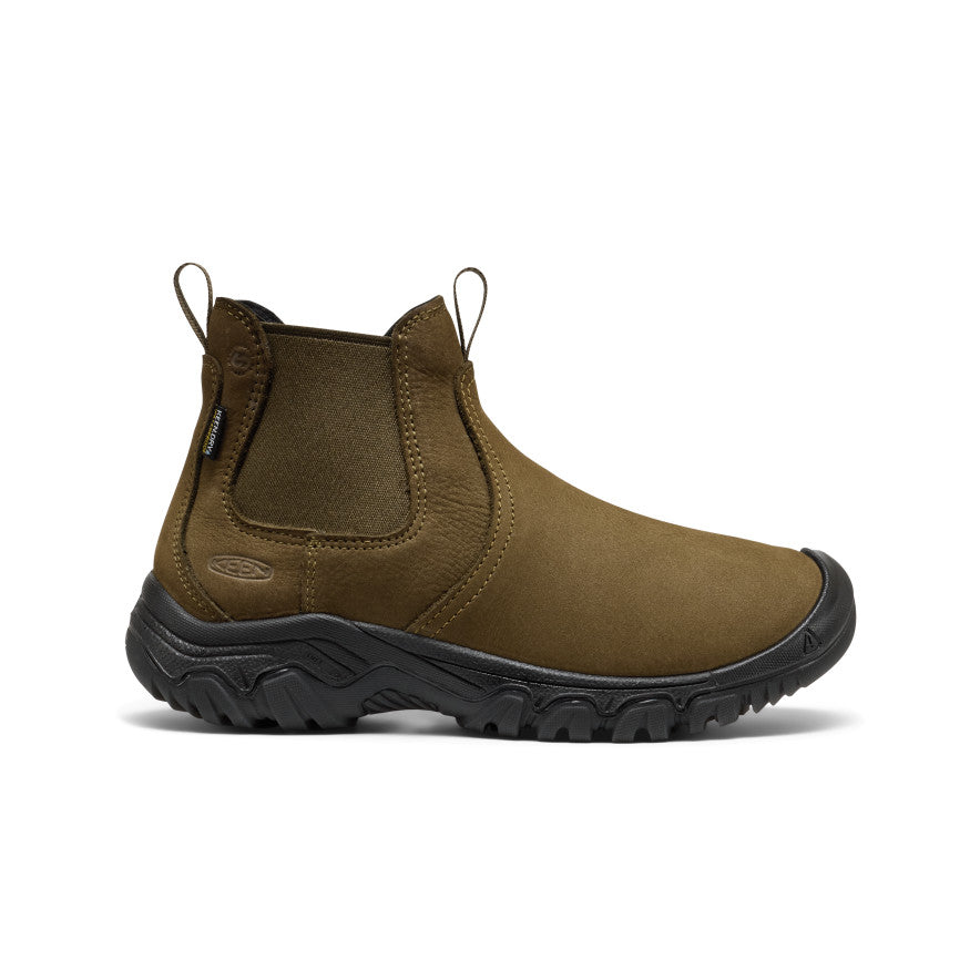 Women's Greta II Waterproof Chelsea Dark Olive/Black