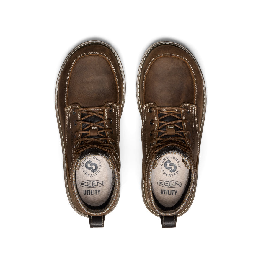 Women's San Jose 6" Waterproof Boot (Aluminum Toe) Cascade Brown/Gum