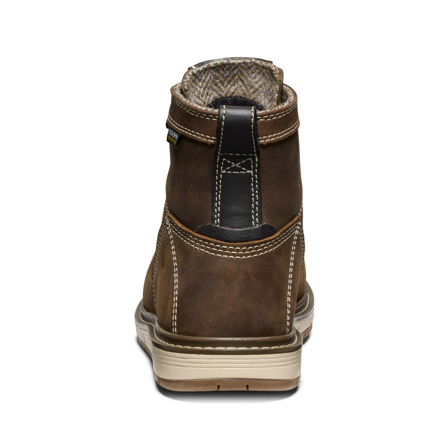 Women's San Jose 6" Waterproof Boot (Aluminum Toe) Cascade Brown/Gum