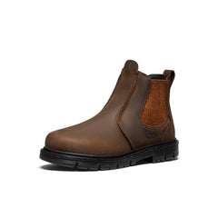 Women's San Jose Chelsea 90° Heel Boot (Aluminum Toe) Cascade Brown/Black