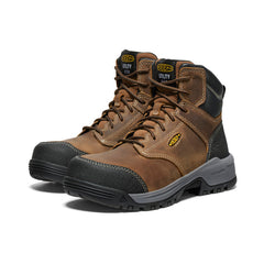 Women's Evanston 6" ESD Boot (Carbon Toe) Bison/Black