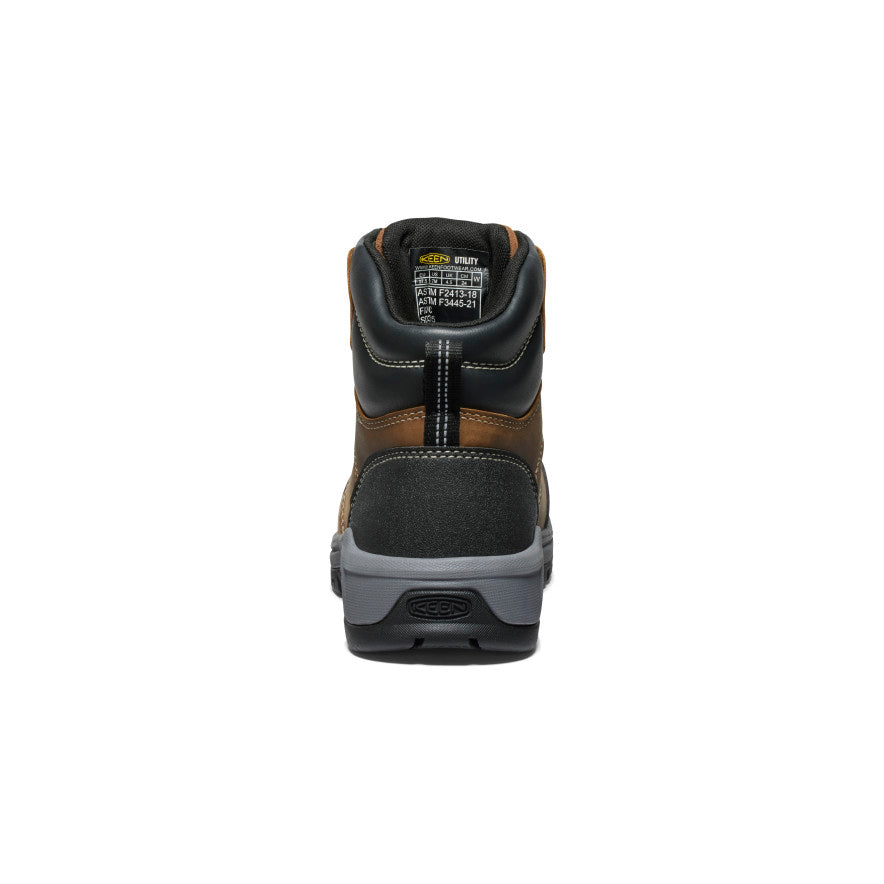 Women's Evanston 6" ESD Boot (Carbon Toe) Bison/Black