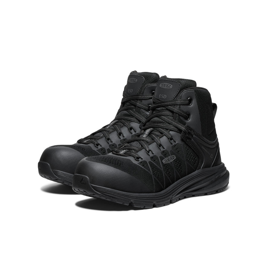 Women's Vista Energy Mid ESD (Carbon Toe) Black/Black
