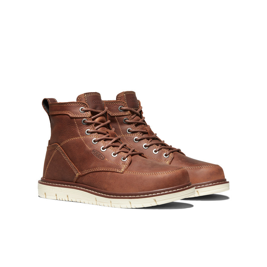 Women's San Jose 6" Boot (Soft Toe) Gingerbread/Off White