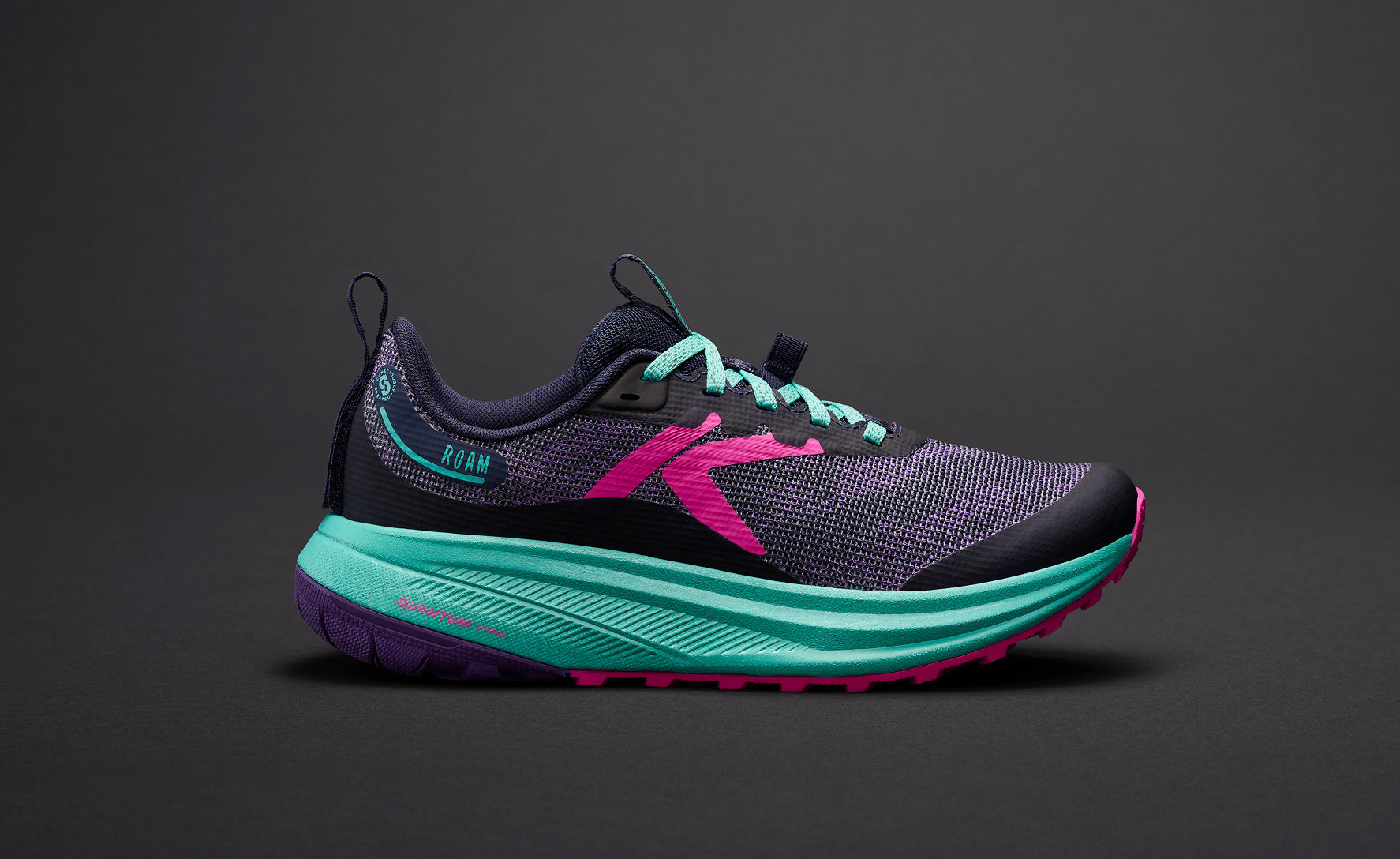 Women's Roam Trail Running Shoe Pansy/Rose Violet