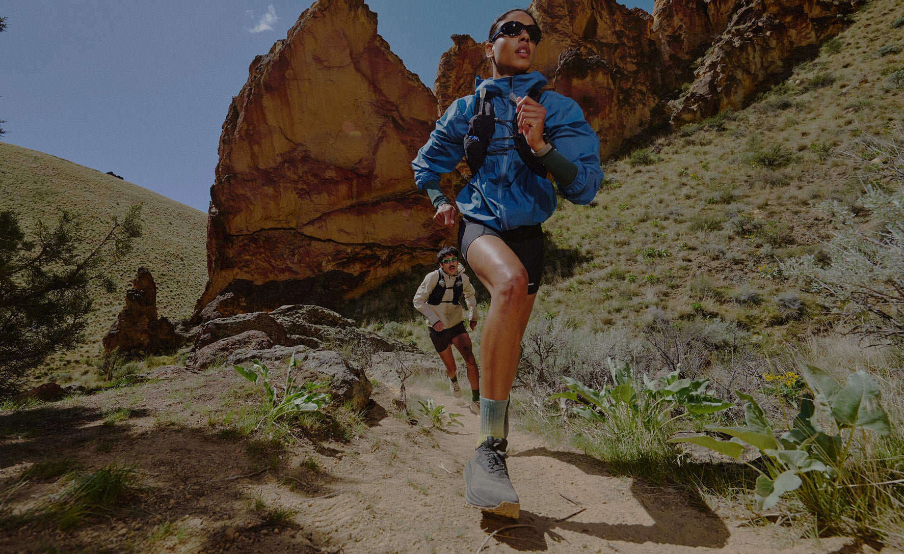 Women's Roam Trail Running Shoe Vintage Indigo/Ballad Blue