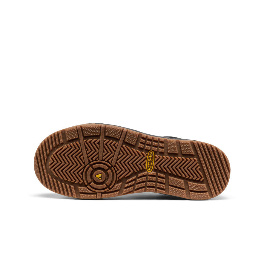 Women's Kenton Work Shoe (Carbon Toe) Black/Gum