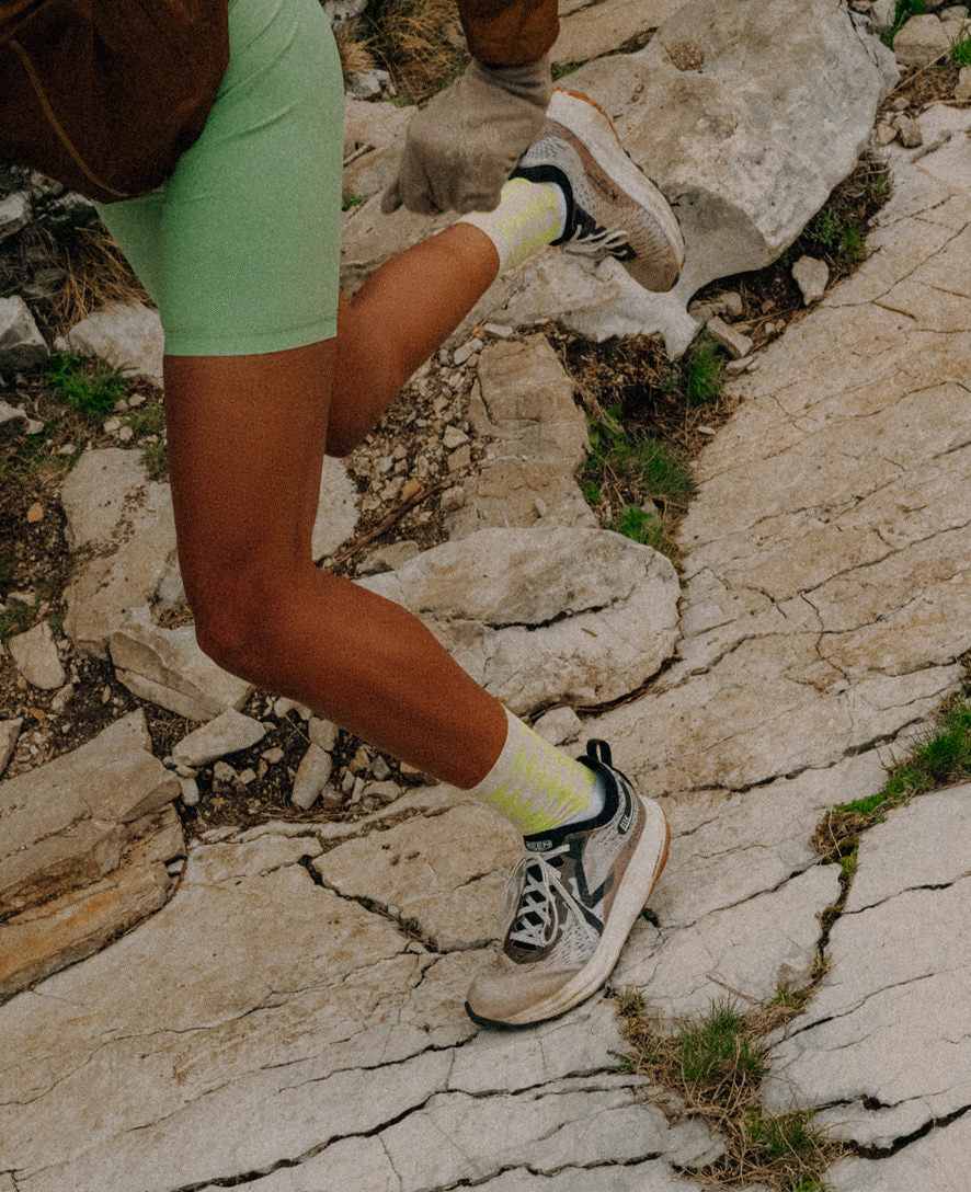 Women's Seek Trail Running Shoe Willowherb/Orange Peel
