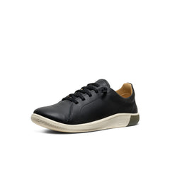 Women's KNX Leather Sneaker Black/Star White