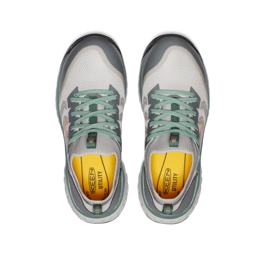 Women's Arvada Shift Work Sneaker (Carbon Toe) Steel Grey/Granite Green