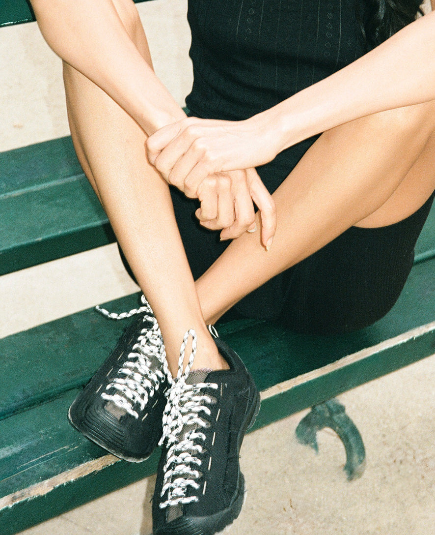Women's Jasper Split Skall Studio Sneaker Skall Black