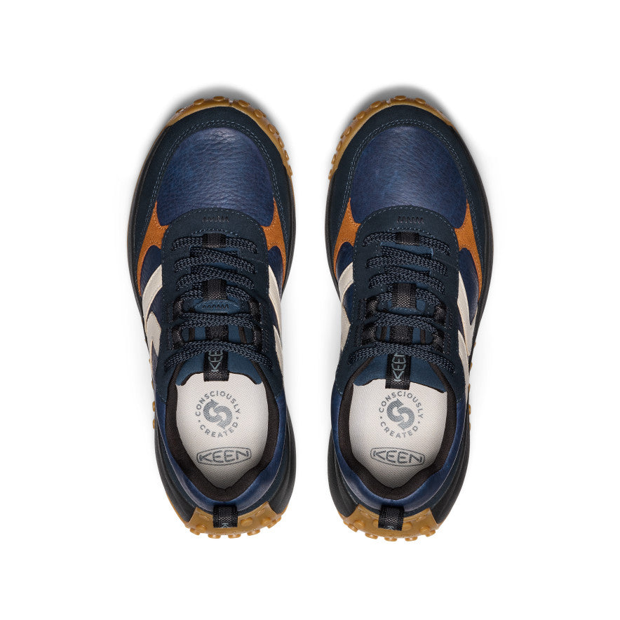 Women's KS86 Leather Sneaker Sky Captain/Birch