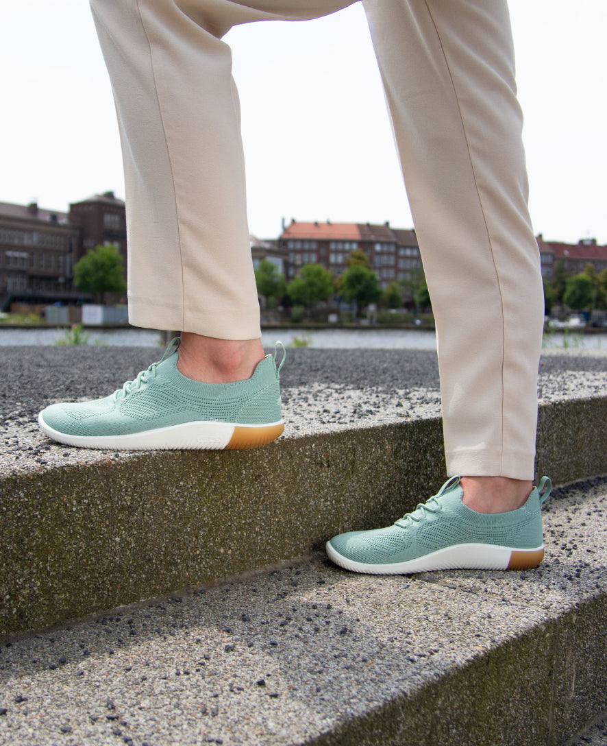 Women's KNX Knit Sneaker Granite Green/Lichen