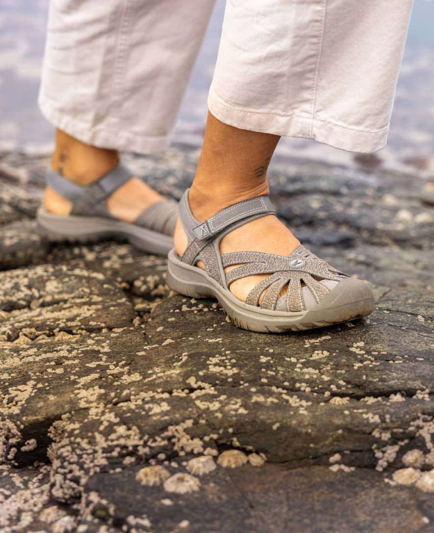 Women's Rose Sandal Brindle/Shitake