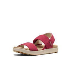 Women's Elle Backstrap Sandal Garnet/Birch