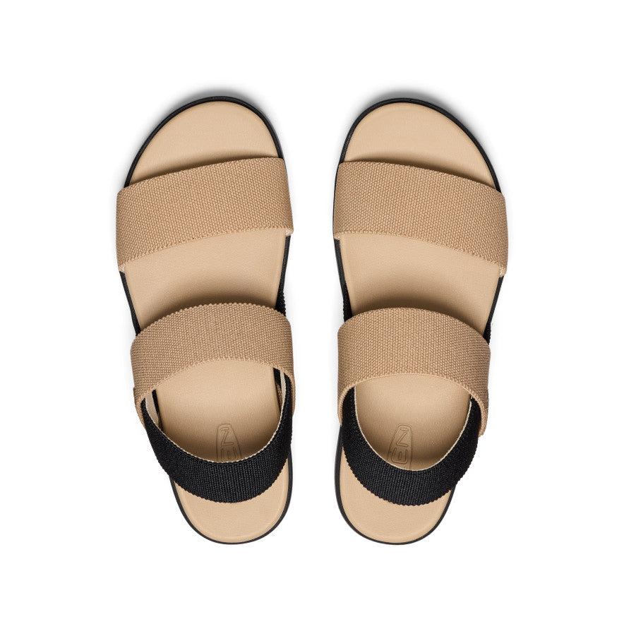 Women's Elle Backstrap Sandal Cornstalk/Black