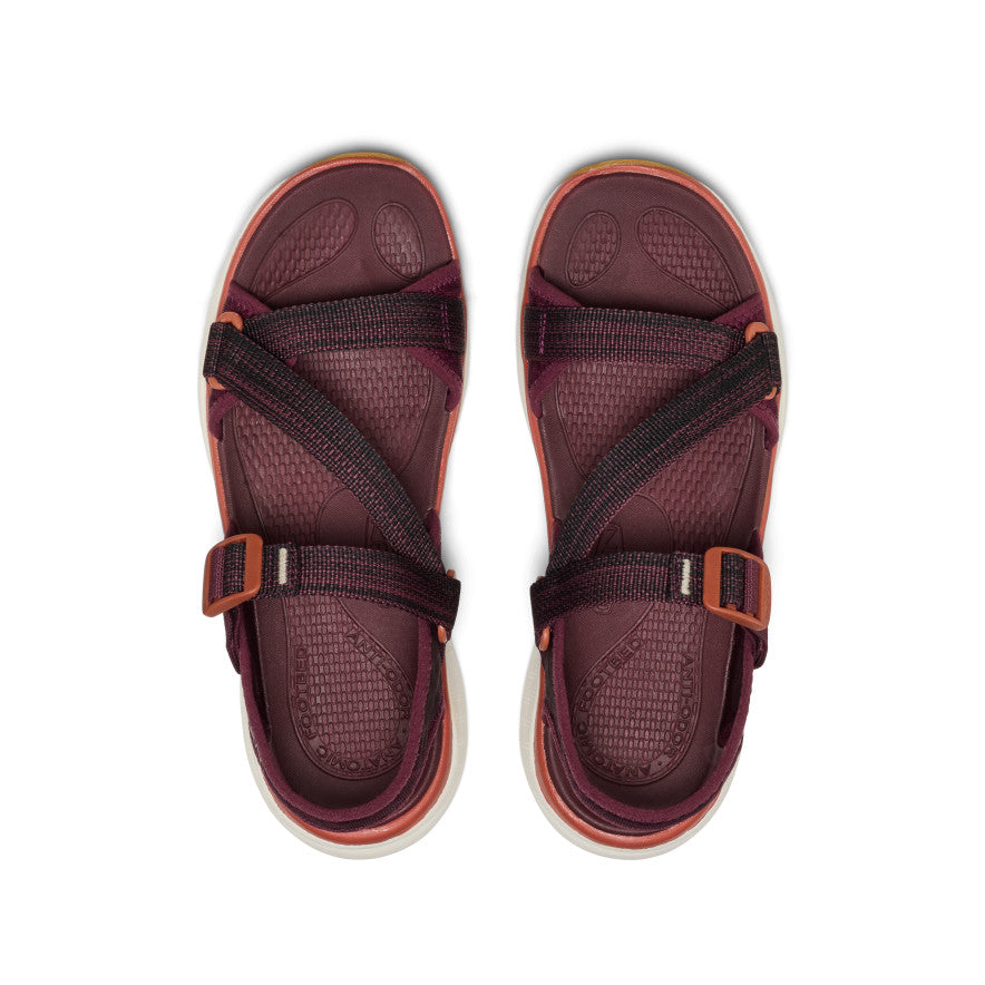 Women's Leiki Open-Toe Sandal Fig/Burnt Brick