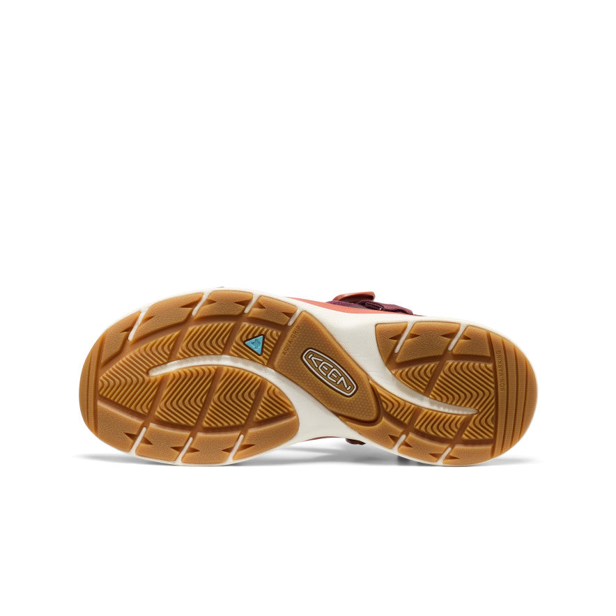 Women's Leiki Open-Toe Sandal Fig/Burnt Brick