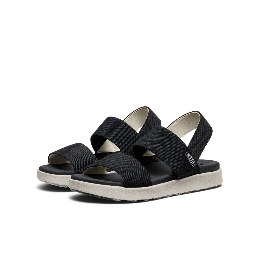 Women's Elle Backstrap Sandal Wide Black