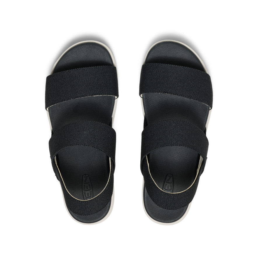 Women's Elle Backstrap Sandal Wide Black