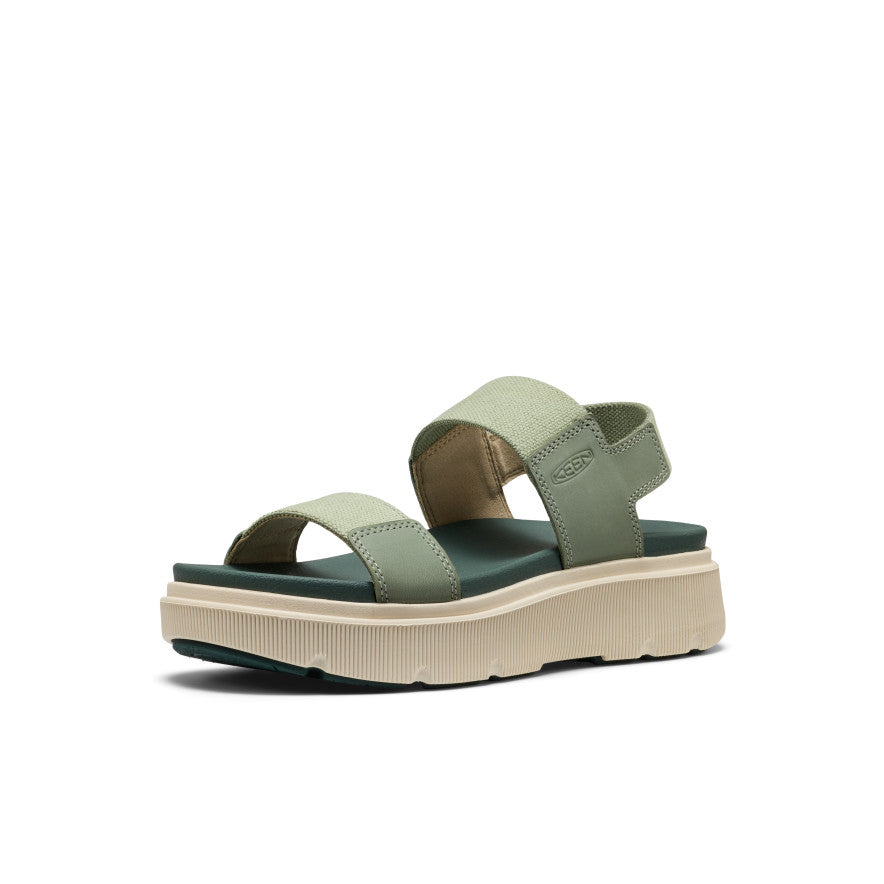 Women's Elle Mila Backstrap Sandal Lily Pad/Dark Forest