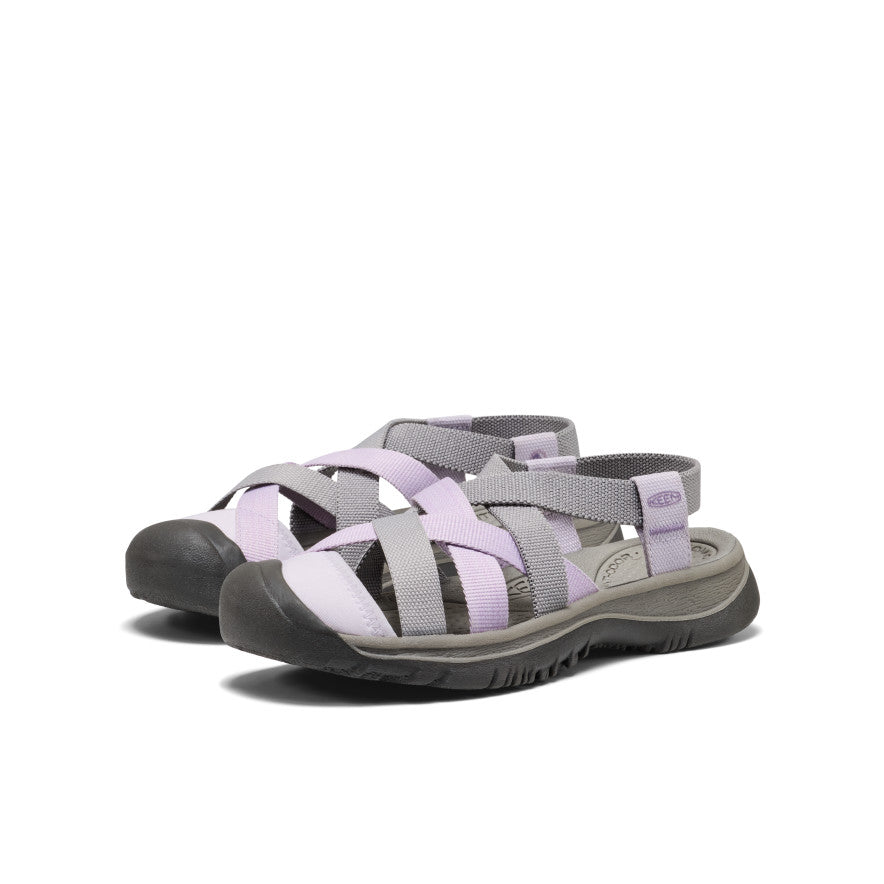 Women's Whisper Lattice Sandal Alloy/Thistle