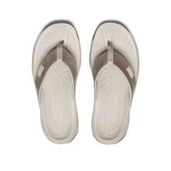 Women's Kona Leather Flip-Flop Brindle/Silver Birch