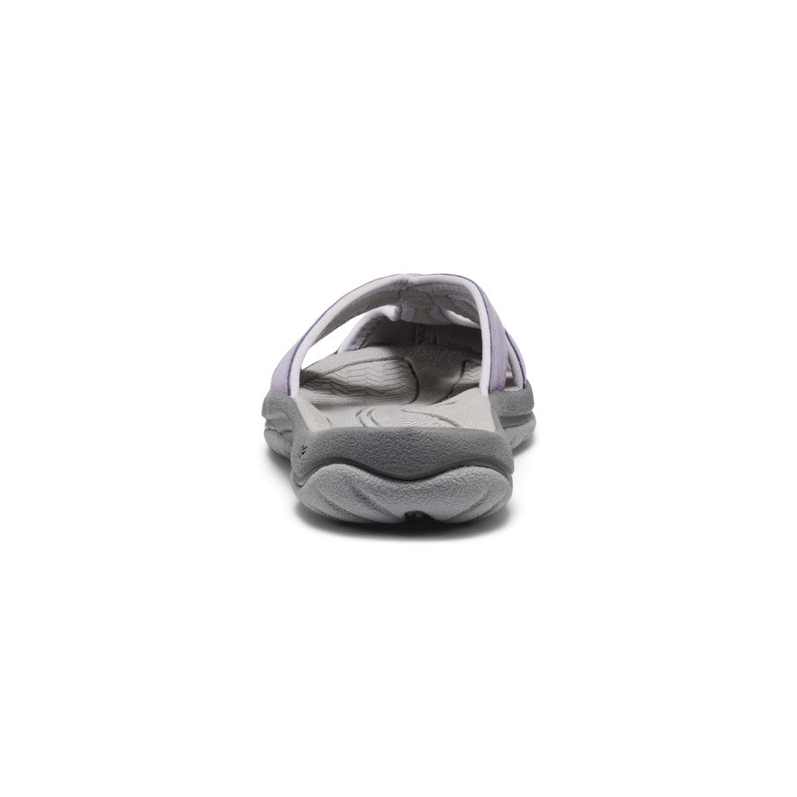 Women's Bali Leather Slide Sandal Purple Haze/Steel Grey