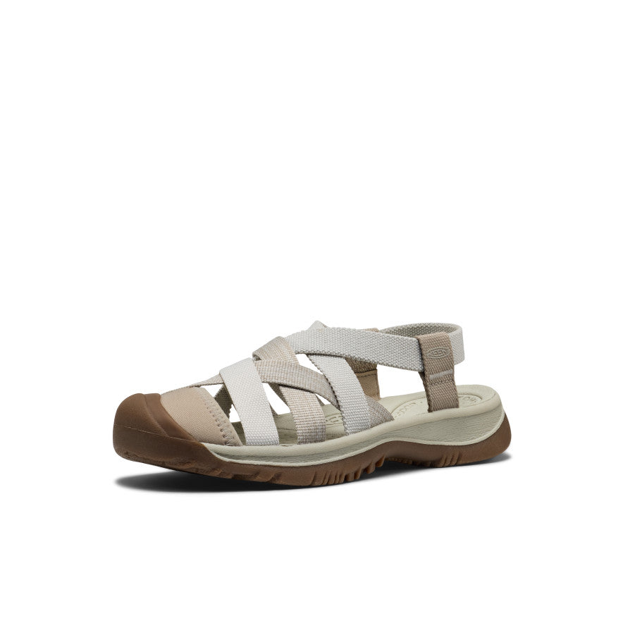 Women's Whisper Lattice Sandal Plaza Taupe/Silver Birch