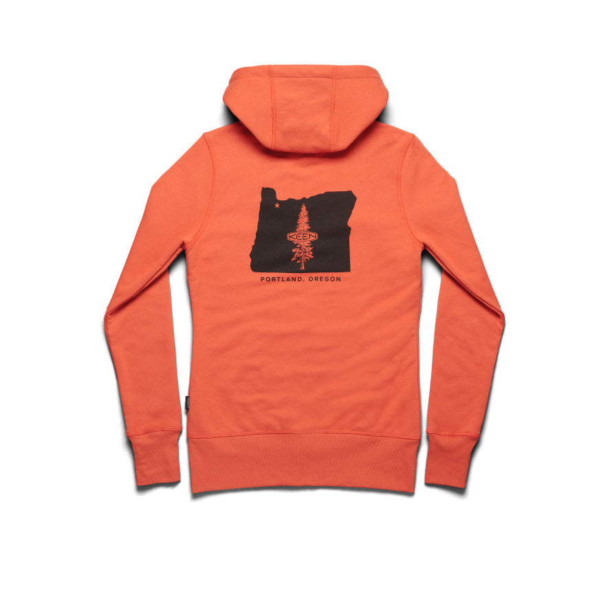 Women's PNW Hoodie Burnt Ochre