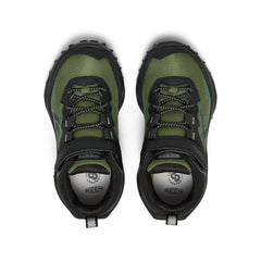 Little Kids' Zionic Waterproof Hiker Black/Bronze Green