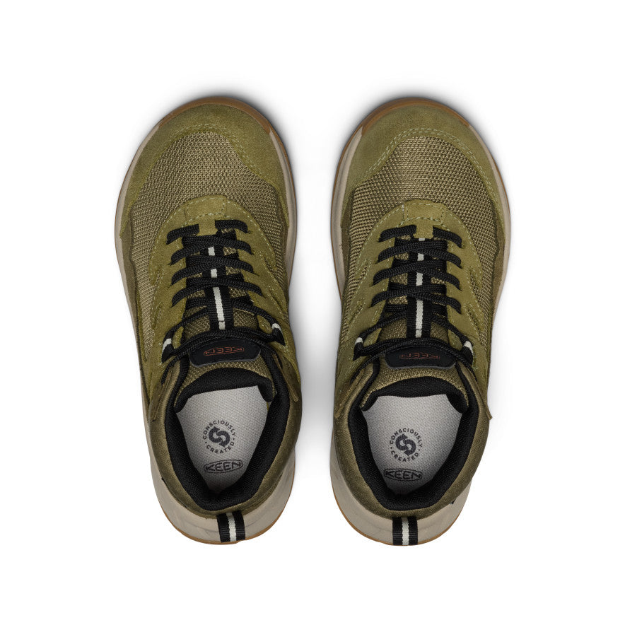Big Kids' Hightrail Waterproof Hiking Boot Dark Olive/Martini Olive