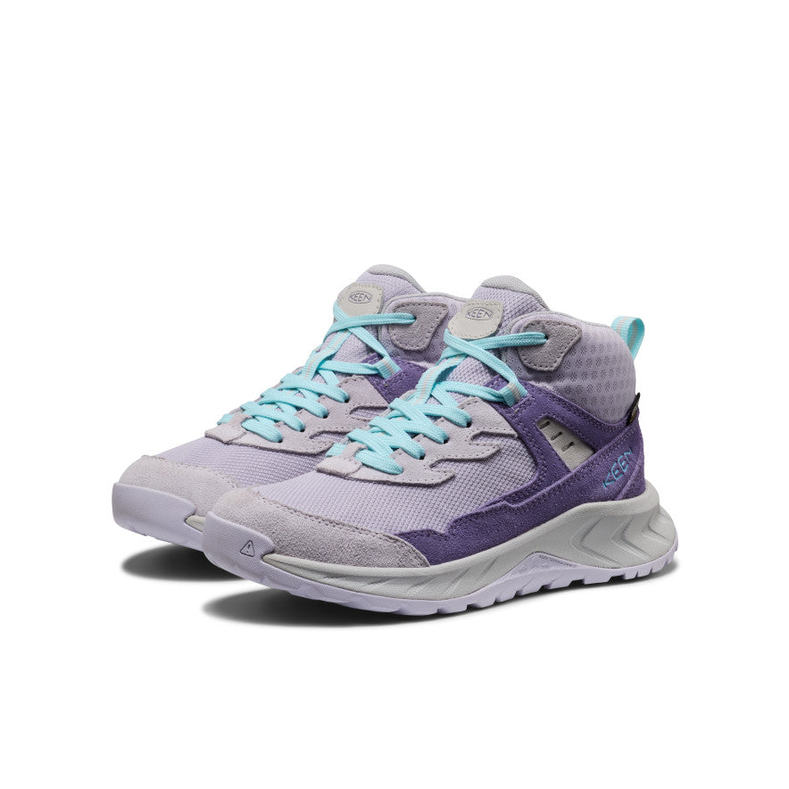 Big Kids' Hightrail Waterproof Hiking Boot Purple Haze/Thistle