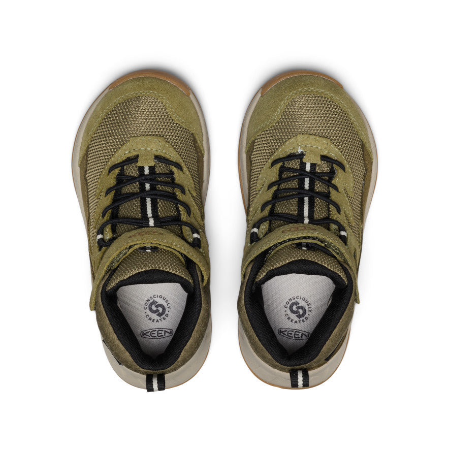Little Kids' Hightrail Waterproof Hiking Boot Dark Olive/Martini Olive