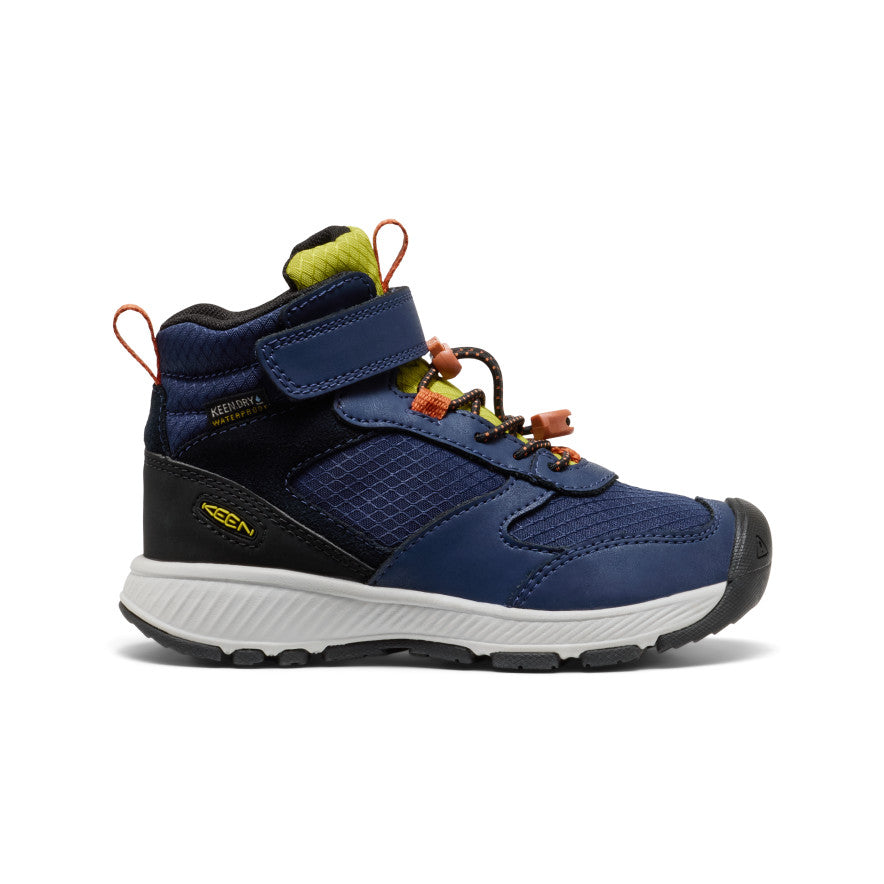 Little Kids' Skua Waterproof Boot Naval Academy/Rogue Green