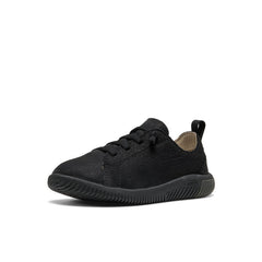 Little Kids' KNX Leather Sneaker Triple Black
