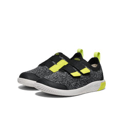 Little Kids' KNX Knit Double Strap Black/Evening Primrose
