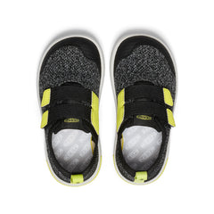 Little Kids' KNX Knit Double Strap Black/Evening Primrose