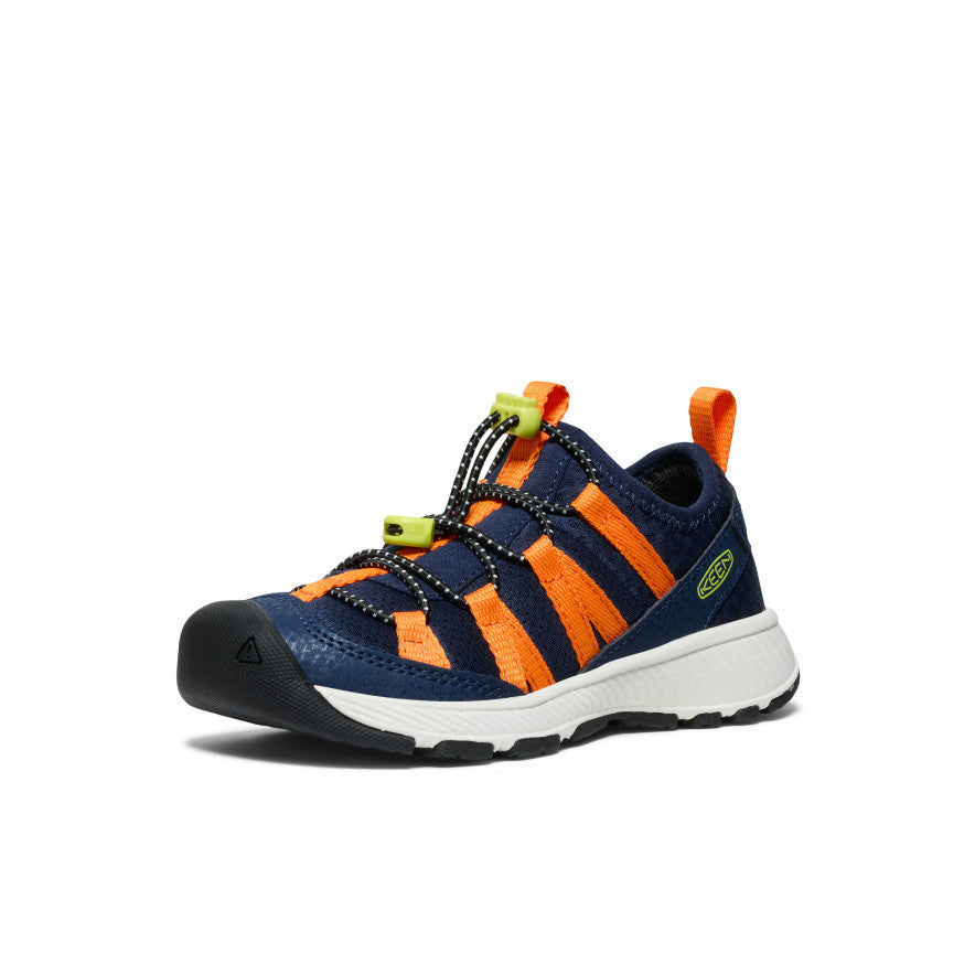 Little Kids' Motozoa Sneaker Naval Academy/Bright Marigold