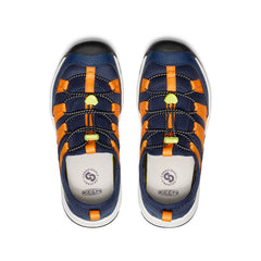 Big Kids' Motozoa Sneaker Naval Academy/Bright Marigold