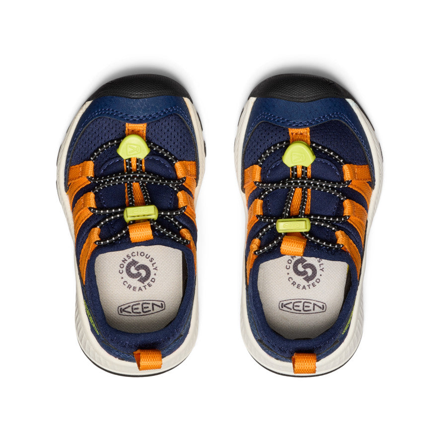Toddlers' Motozoa Sneaker Naval Academy/Bright Marigold