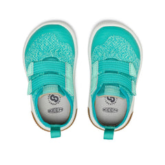 Toddlers' KNX Knit Double Strap Bright Aqua/Cabbage