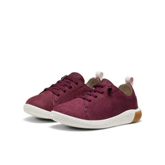 Little Kids' KNX Leather Sneaker Fig/Star White