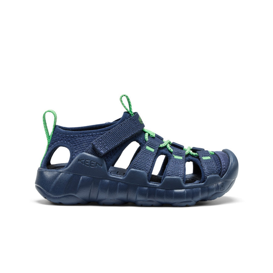 Little Kids' Hyperport H2 Sandal Naval Academy/Vibrant Green