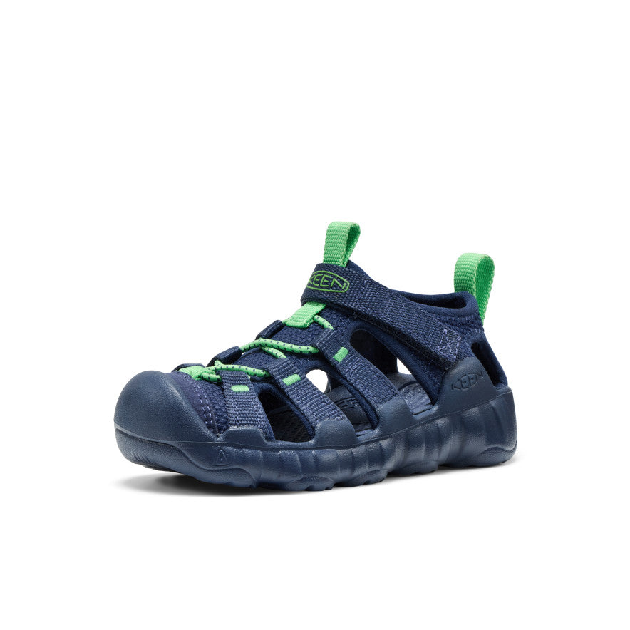 Little Kids' Hyperport H2 Sandal Naval Academy/Vibrant Green