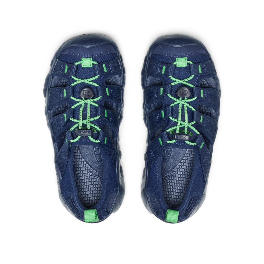 Big Kids' Hyperport H2 Sandal Naval Academy/Vibrant Green