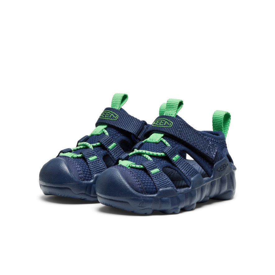 Toddlers' Hyperport H2 Sandal Naval Academy/Vibrant Green