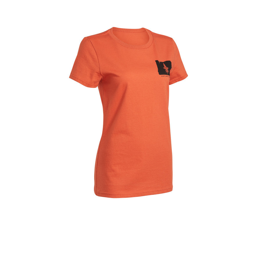 Women's PNW Tee Burnt Ochre